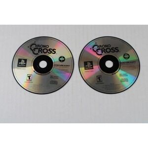 Chrono Cross (Sony PlayStation 1, 2000, PS1) Authentic, both game disks, tested